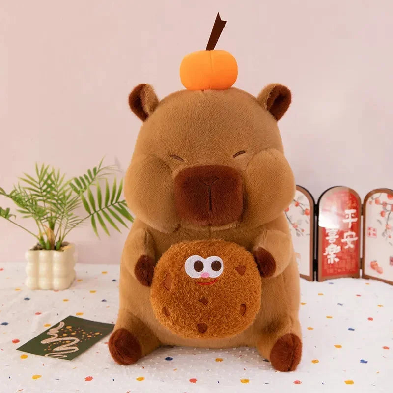 Cookie Hungry Capybara Plush