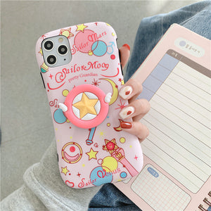Cartoon Sailormoon Phone Case for iphone 7/7plus/8/8P/X/XS/XR/XS Max/11/11pro/11pro max PN2620 - Bear Hugs