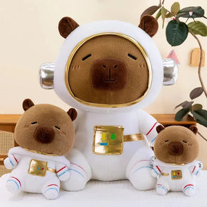 Capybara Astronaut Dreams Plush