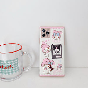 Cartoon Anime Phone Case for iphone 7/7plus/8/8P/X/XS/XR/XS Max/11/11pro/11pro max/12/12mini/12pro/12pro max PN3731 - Bear Hugs