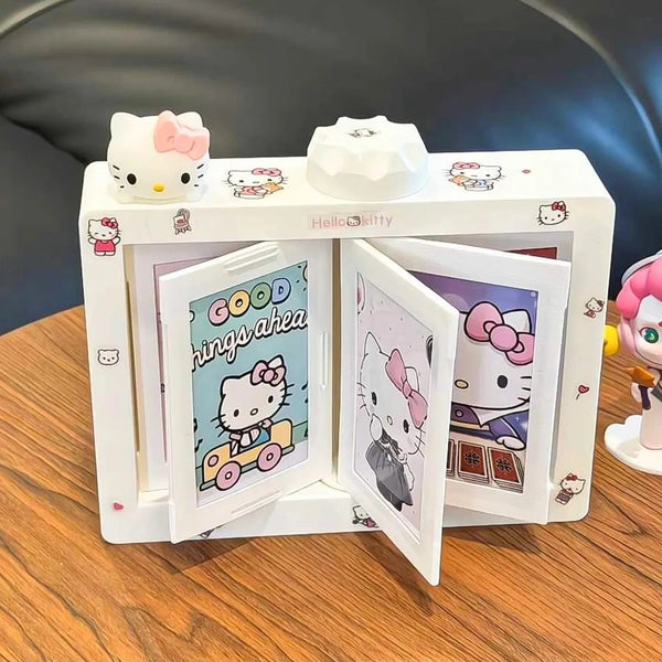 12 Slots Rotating Photo Frame Carousel