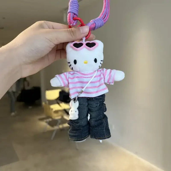 Hello KT Glam Gal Plush Keychain