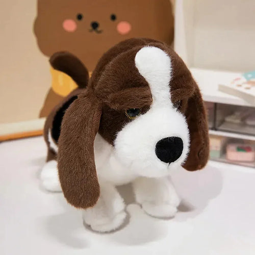 Big-Eared Hound & Fox Plush (28 cm)