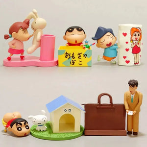 Shinchan Family Adventures Figurine Set