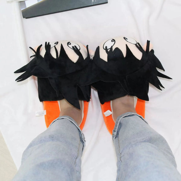 Dragon Orb Saiyan Steps Plush Slippers
