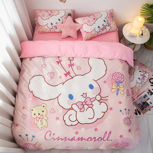 Kawaii Anime Bedding Set PN4562 - Bear Hugs