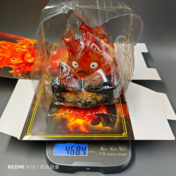 Glimmering Ember Calcifer Fire Lamp