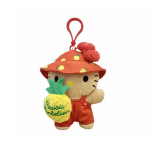 Hello KT Hawaii Pineapple Keychain
