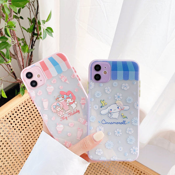Cute Melody Phone Case for iphone 7/7plus/8/8P/X/XS/XR/XS Max/11/11pro/11pro max PN2910 - Bear Hugs