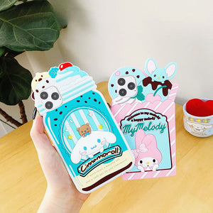 Cinnamoroll Phone Case for iphone 6/6s/6plus/7/7plus/8/8P/X/XS/XR/XS Max/11/11pro/11promax PN2058 - Bear Hugs