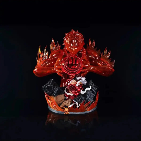 One Piece Ace Over Luffy Figurine (48 cm)