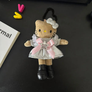 Hello KT Glam Gal Plush Keychain