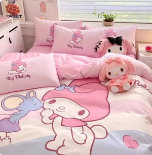 Kawaii Anime Bedding Set PN6695 - Bear Hugs