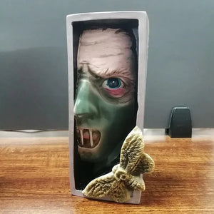 Bibliophile Beast Bookshelf Horror Mark