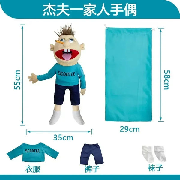 Jeffy & Friends Hand Puppet Dolls