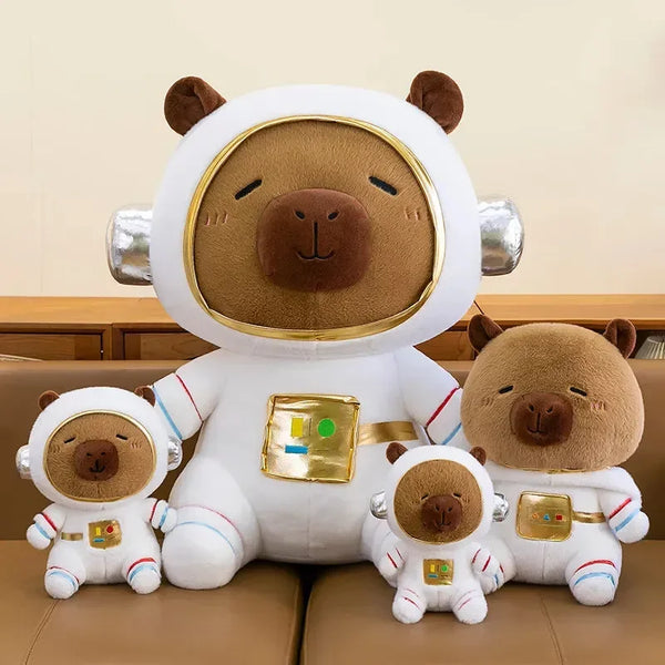 Capybara Astronaut Dreams Plush