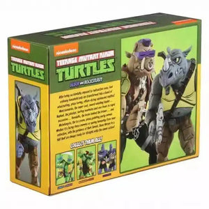 NEKA TMNT Bebop and Rocksteady Figurines (18 cm)