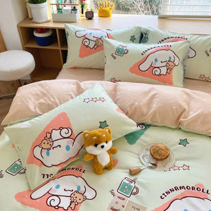 Cartoon Anime Bedding Set PN5800 - Bear Hugs