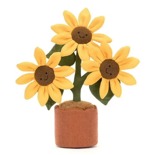 JC Sunshine Potted Flower Plush