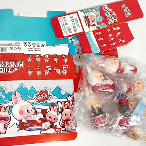 Labubu Coke Vinyl Mini Figurines Blind Boxed Set