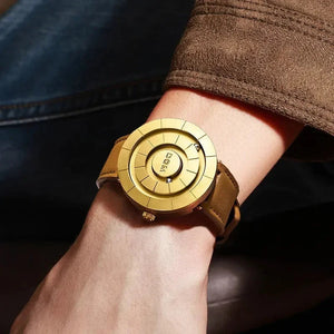 DOM Ecliptic Flow Magnetic Suspension Watch