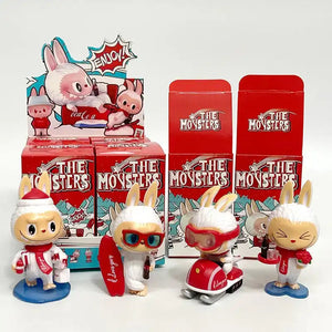 Labubu Coke Vinyl Mini Figurines Blind Boxed Set