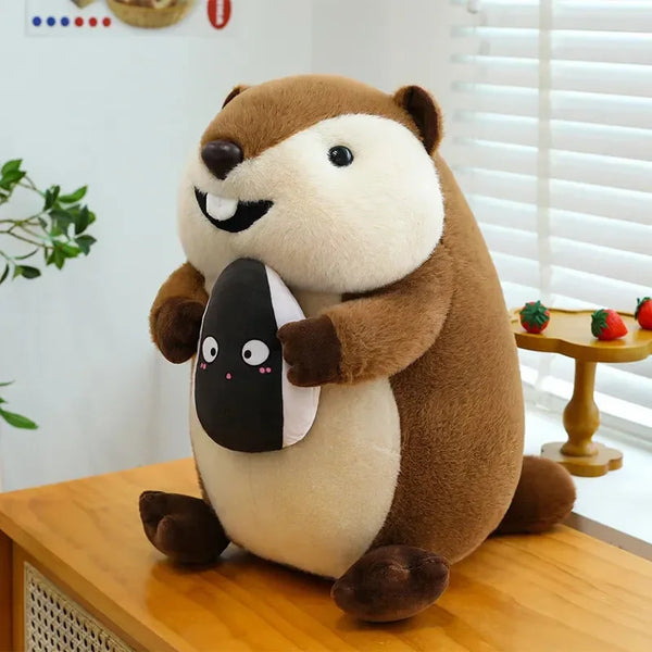 Harvest Huddler Groundhog Plushie