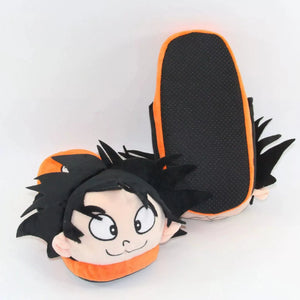Dragon Orb Saiyan Steps Plush Slippers