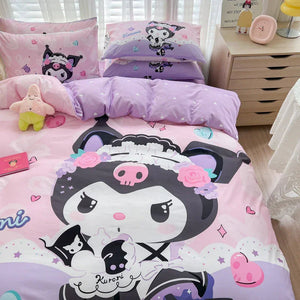 Kawaii Kuromi Bedding Set PN5849 - Bear Hugs