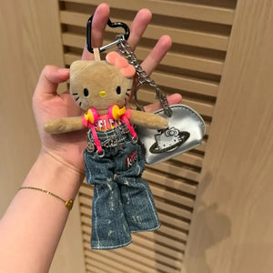 Hello KT Glam Gal Plush Keychain