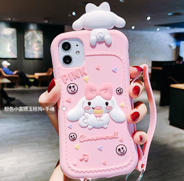 Cartoon Cinnamoroll Phone Case for iphone 7/7plus/8/8P/X/XS/XR/XS Max/11/11pro/11pro max/12/12pro/12mini/12pro max PN2817 - Bear Hugs