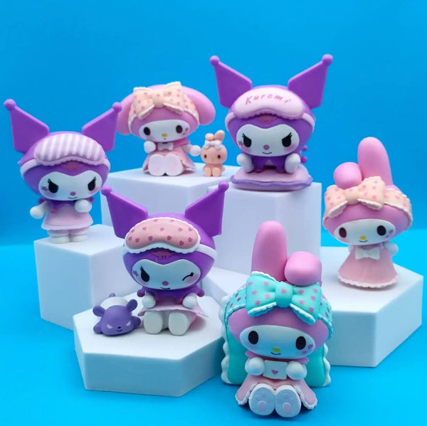 Sanliou Pajama Party Figurines (Set of 6)