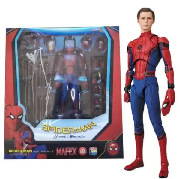 MAFEX No. 103 Spiderman Homecoming Action Figurine (15 cm)