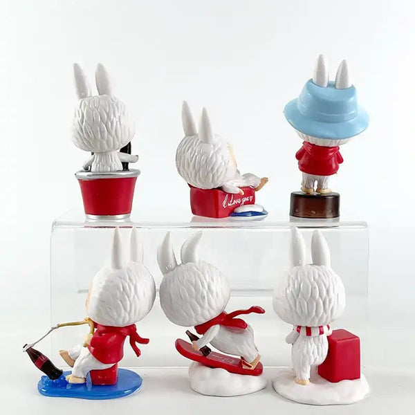 Labubu Coke Vinyl Mini Figurines Blind Boxed Set