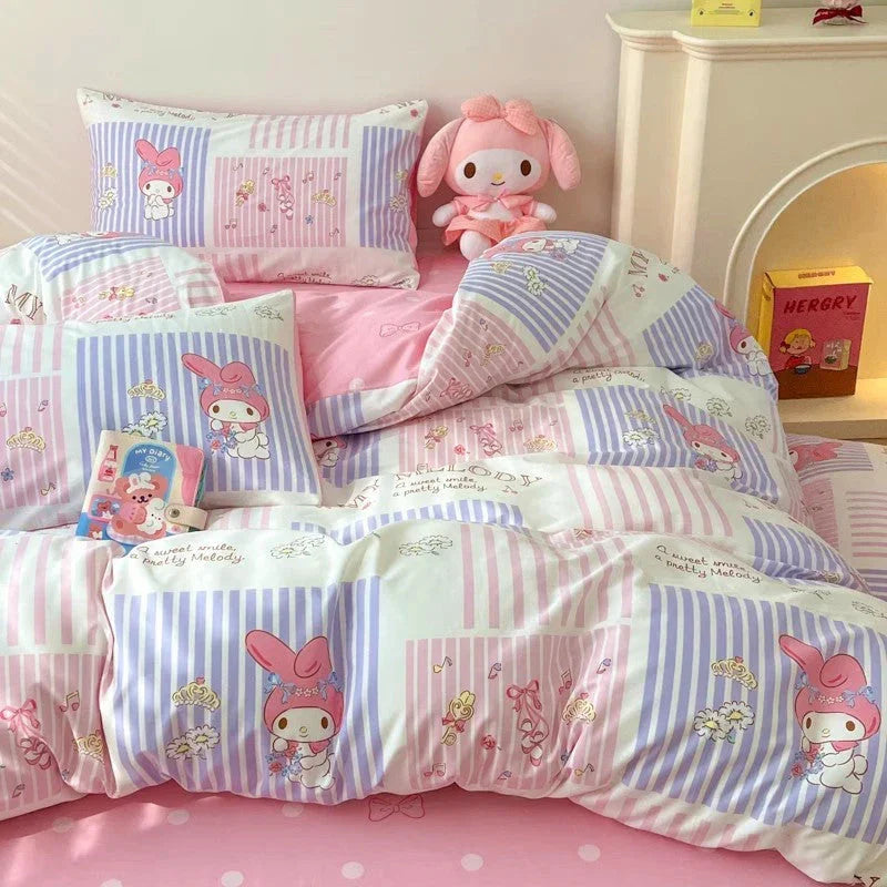Kawaii Anime Bedding Set PN6379 - Bear Hugs