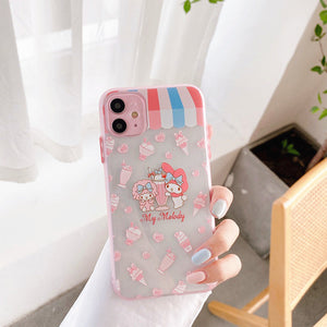 Cute Melody Phone Case for iphone 7/7plus/8/8P/X/XS/XR/XS Max/11/11pro/11pro max PN2910 - Bear Hugs