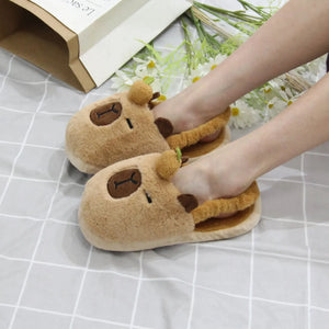 Capybila Comfort Indoor Plush Slippers