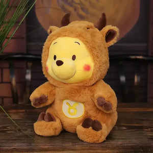 Brown Cow Cosplay Honey Bear Plush