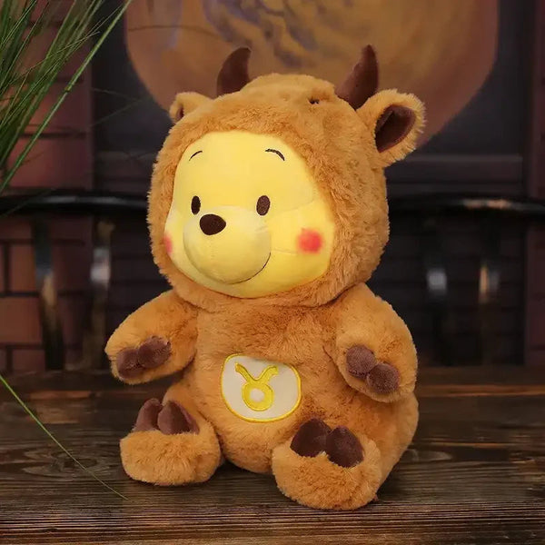 Brown Cow Cosplay Honey Bear Plush