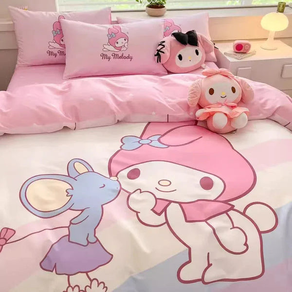 Kawaii Anime Bedding Set PN6695 - Bear Hugs