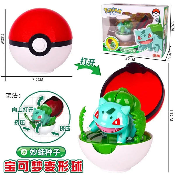 Pokimoen Figurines Pokeball Collection