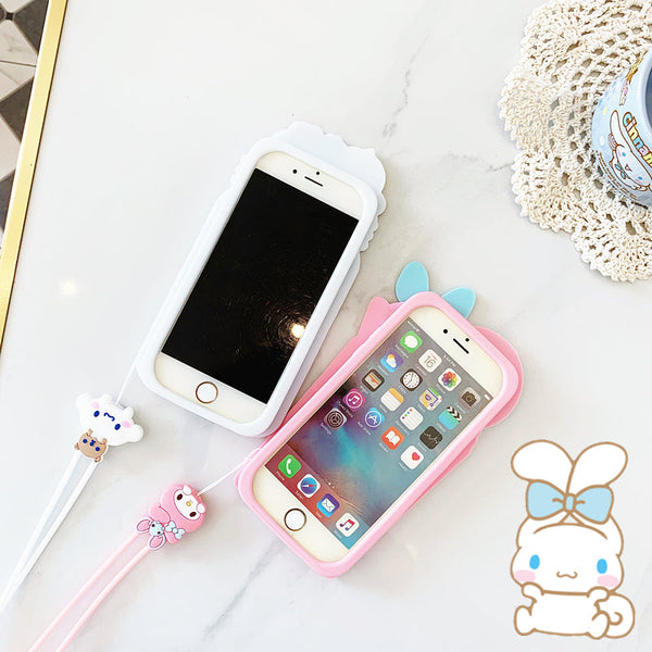 Cinnamoroll Phone Case for iphone 6/6s/6plus/7/7plus/8/8P/X/XS/XR/XS Max/11/11pro/11promax PN2058 - Bear Hugs