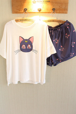 Kawaii Luna Pajamas Suits PN2732 - Bear Hugs