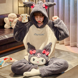 Fashion Girls Winter Pajamas PN4397 - Bear Hugs