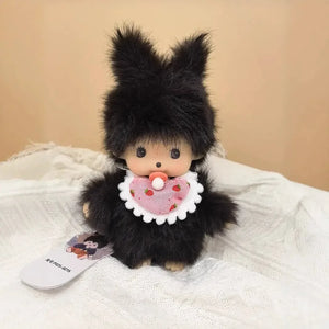 Paci Pals Monchichi Plush Keychain