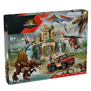 Jurassic World Air Mission Dinosaur Blocks (984 Pcs)