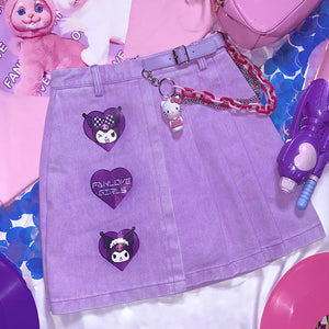 Fashion Embroidered Pleated Skirt PN3035 - Bear Hugs