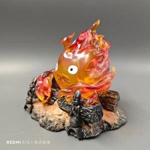 Glimmering Ember Calcifer Fire Lamp