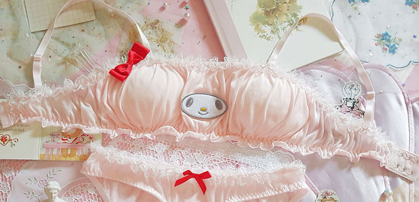 Medoly Peachy Blossom Lingerie Set