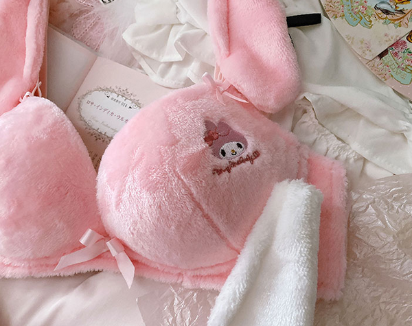 Cute Anime Bra PN3381 - Bear Hugs